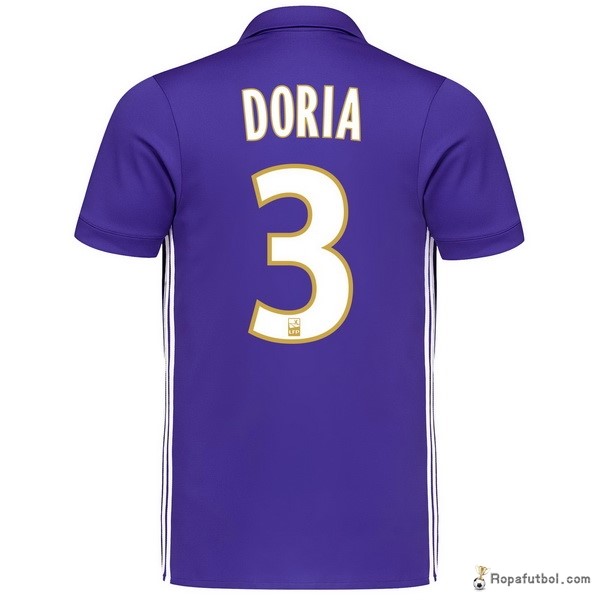 Camiseta Marsella Replica Tercera Ropa Doria 2017/18